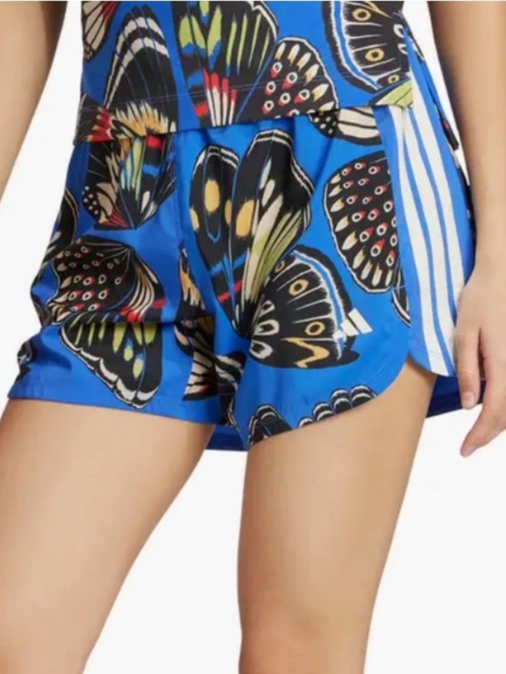 NWOT ADIDAS X FARM RIO Butterfly Print Shorts
